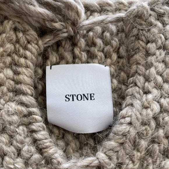 STONE | Knit Tie Up Top - Picture 4 of 4